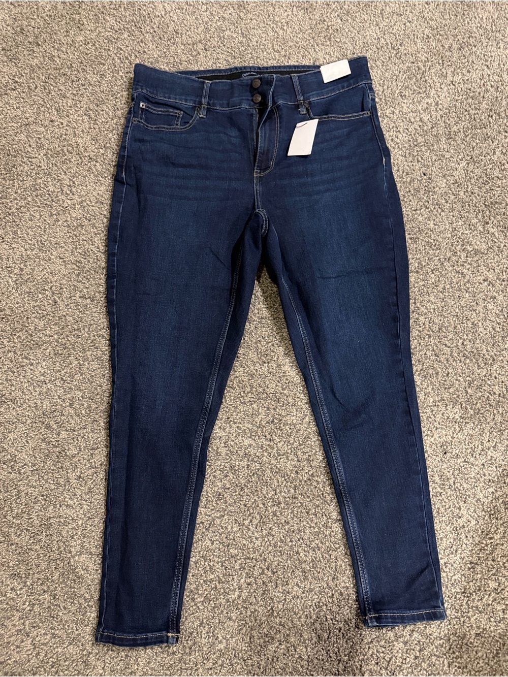 Calvin Klein Jeans Women's Dark Blue Skinny Jeans